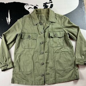 American Eagle Outfitters Olive Field Jacket